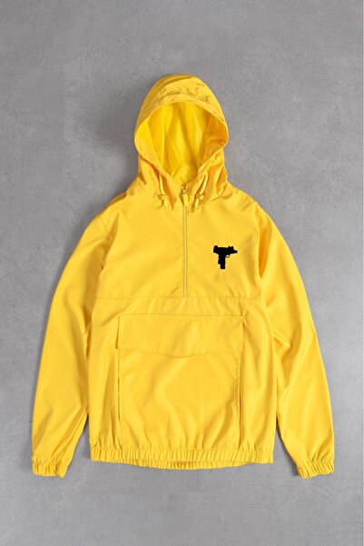 No Future Street Style Uzi Half Zip Men's Jacket Raincoat Nf0314Sr