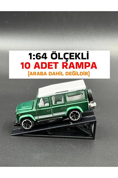 3D Atelier 1:64 Scale Display Ramp - Black - (Vehicle Not Included!)