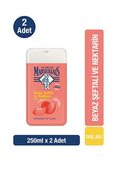 Le Petit Marseillais Duş Jeli Şeftali Ve Nektarin 250 ml x2