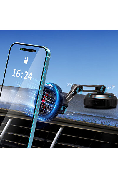 Torima JX-060 BLACK MAGNETIC PHONE HOLDER