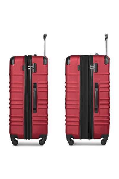 Wenger Cărucior Amplar Evo cu 4 roți L 75 cm cu pliuri de expansiune