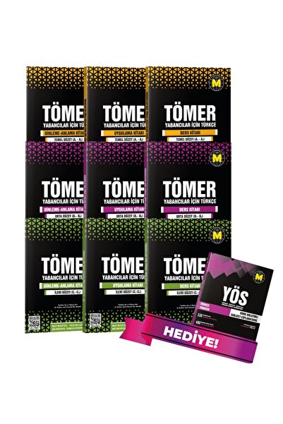 Metropol Yayınları Tömer Set-1 (Tüm Seviyeler Kitap Seti)