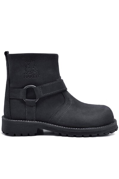 Rakerplus Chiron Genuine Leather Zippered Winter Children's Boots