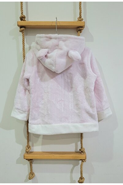 Alpar Tekstil Welsoft Plush Jacket - Cardigan 2-4 Years / Powder Pink