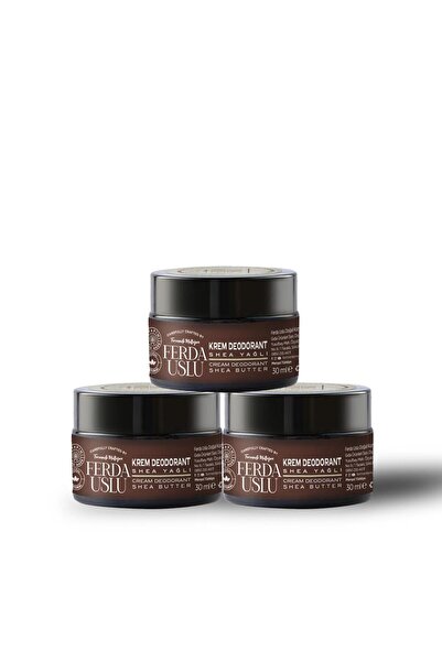 Fermente Mutfağım Doğal Krem Deodorant 3 Adet -Florayı Destekleyici 30 ml