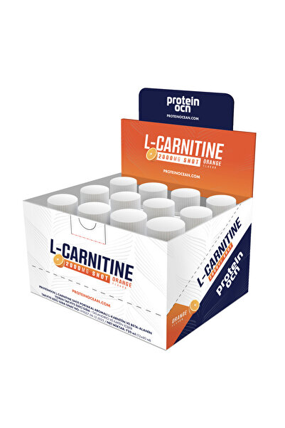 Proteinocean L-Carnitine Shot - Portakal - 60ml - 12'li Kutu