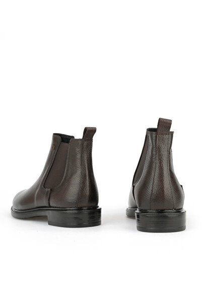 Ziya , Erkek Hakiki Deri Bot 133447z101 Kahve