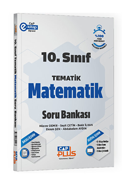 Çap Yayınları 10. Sınıf Tematik Matematik Soru Bankası 2026
