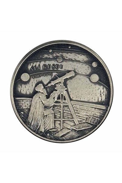 aga kulche AgaKulche Ali Kuşçu Okside Gümüş Madalyon