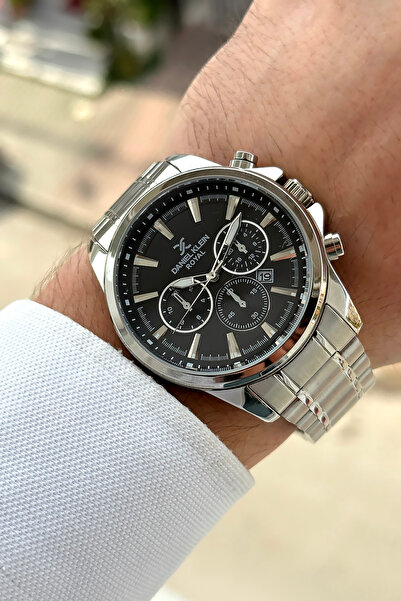 Daniel Klein Yeni Sezon Özel Seri Çelik Gümüş Sevgiliye Sevgiler Günü Hediyesi Erkek Kol Saati Bileklik Hediyeli