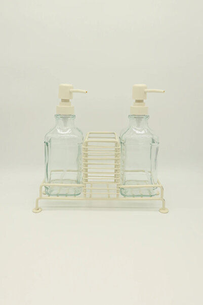 Miante 2 عبوة من موزع الصابون السائل الكريمي مع حامل