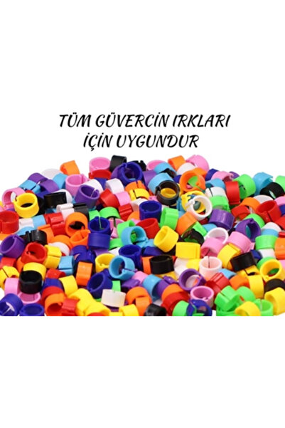 RoyalFarmVet Güvercin Ayak Klipsi 8mm 100 Çift (200 Adet)