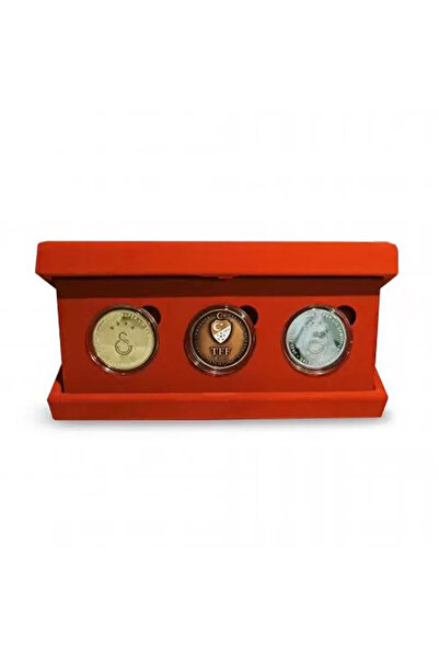 aga kulche AgaKulche Galatasaray 23. Şampiyonluk Gümüş Madalyon Para Seti