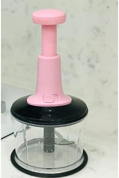 yakuthome Red Steel Blade Top Press Practical Chopper Hand Rondo