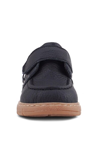 Rakerplus Genuine Leather Black Velcro Baby Boots