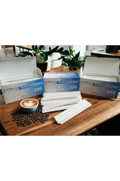 Genel Markalar Kağıt Sargılı Ahşap Karıştırıcı 11 Cm 6000'li 24 paket 1 Koli