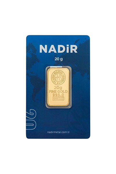 İar Nadir Gold 20 Gram 24 Ayar Külçe Altın