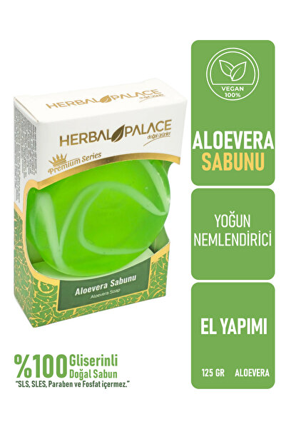 Herbal Palace Aloevera Sabunu - Yoğun Nemlendirici - Gliserinli El Sabunu