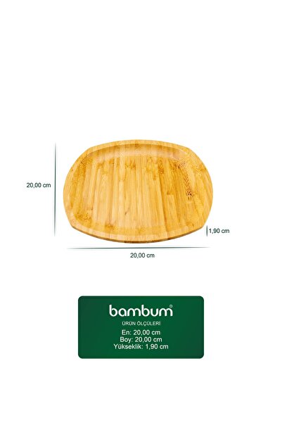 Bambum Penne Plate 20 Cm