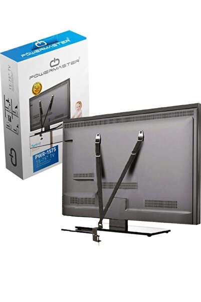 Powermaster 15-75" Lcd-led Tv Askısı Bebek Güvenlik Kemeri -aparatı 99 102 82...