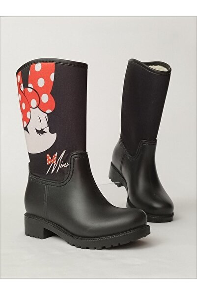 Sea&Blue Cizme de ploaie pentru fete, impermeabile, cu semnătură Minnie