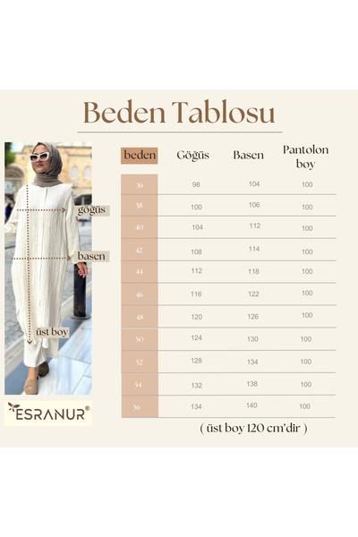 ESRANUR Hajj Umrah Cotton Suit