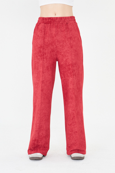 Avones Women's Loose Leg Trousers with Pockets