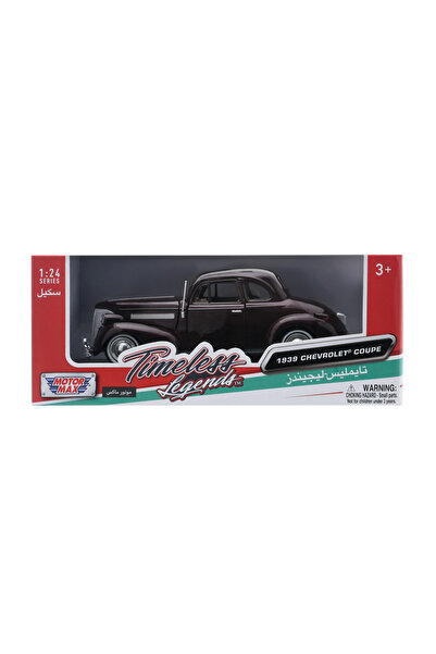 Motor Max 1939 Chevrolet Coupe Die-Cast Model Car - 1:24 Scale