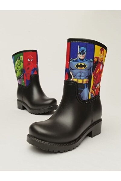 Sea&Blue Marvel з принтом Водонепроникні дитячі дощові чоботи для дитячого садка