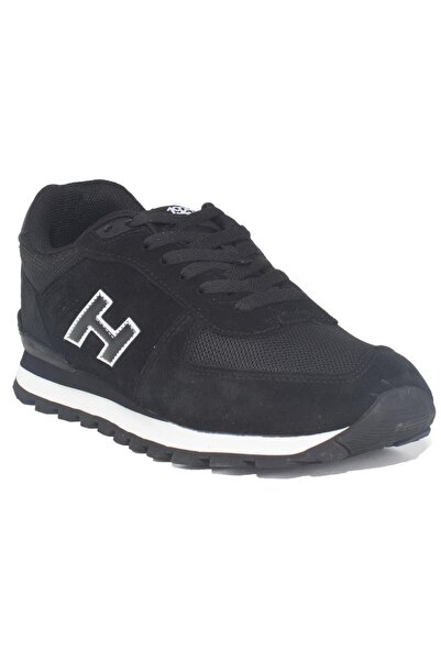 Hammer Jack 10219250 حذاء رياضي رجالي من الجلد باللون الأسود من بيرو