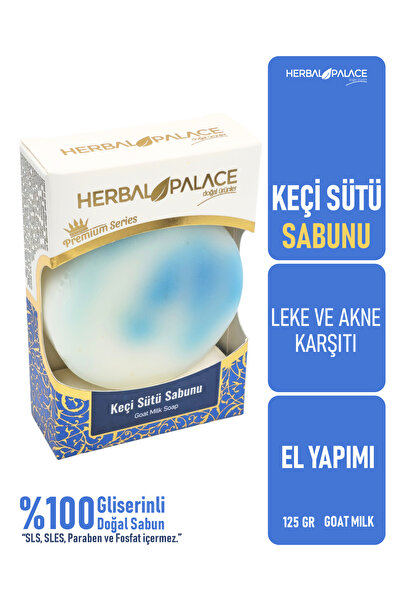 Herbal Palace Goat Milk Soap - Anti-Blemish Acne Skin - Handmade with Glycerin