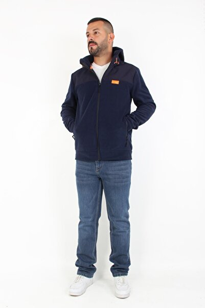 Mckanzie 6044 Kapşonlu Fermuarlı Polar Mont