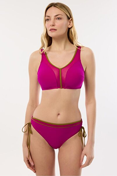 AYYILDIZ 4505 Fuşya Toparlayıcı Bikini Takımı