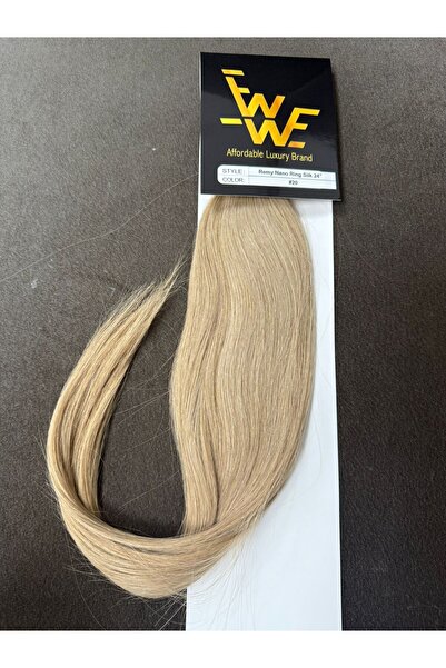 EWWE Extensii Cu Nanoring Par Remy 60 Cm Baza Blond Gri Inchis
