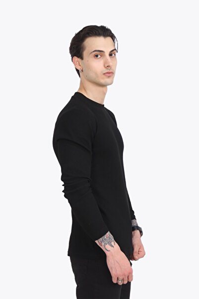 Mckanzie 5073-2 Φούτερ με λαιμόκοψη σε σχήμα βάφλας