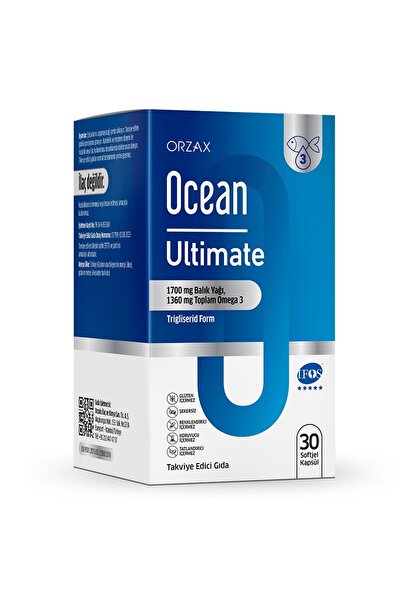 Ocean Orzax Ocean ultimate fish oil 1700 mg 30 softgel capsules