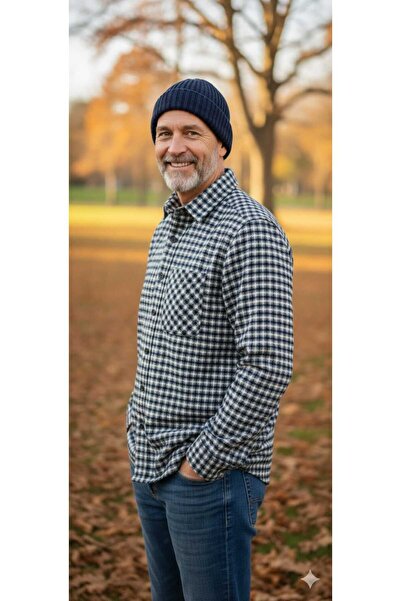 ADVANTE GÜNCÜOĞLU ДОВГОРУКА КЛАСИЧНА ЗИМОВА ЧОЛОВІЧА СОРОЧКА З КАРЕ