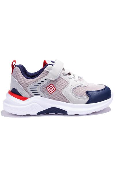 pepino 1425 Gray Red Orthopedic Daily Boy's Sports Shoes