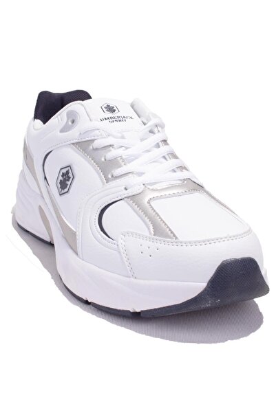 lumberjack Ανδρικά αθλητικά παπούτσια White Navy Blue Orthopedic - Pol Pu