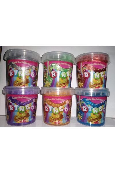 ümit toys Slıme Metalik Dokulu Meyva Kokulu 6 Adet 140 gr Toplam 840 gr Slime