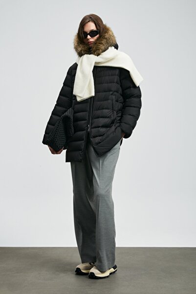 Lufian 122120049 Elite Goose down Women's Coat Black