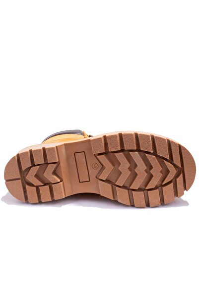 Hammer Jack 10216600 Κίτρινες Ορθοπεδικές Καθημερινές Δερμάτινες Μπότες Unisex