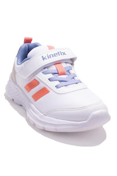 Kinetix Korper II White Salmon Orthopedic Daily Girl's Sports Shoes