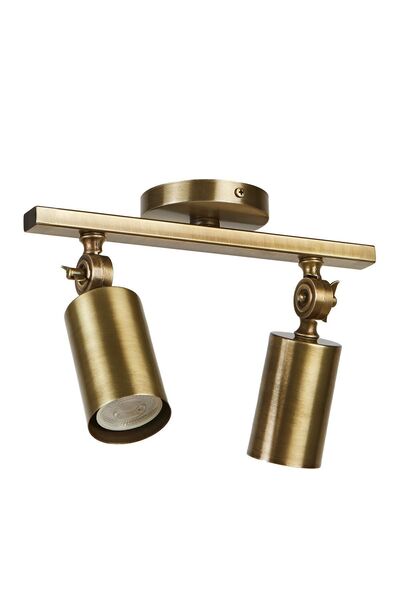 Bozyaka Aydınlatma Artur 2'li Dekoratif Eskitme Kaplama Hareketli Duvar Aplik (GÜNIŞIĞI LED AMPULLER DAHİLDİR!!!)