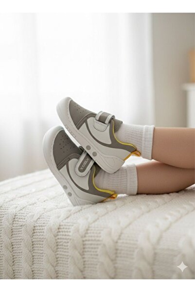 MİDDO KİDS Belle Vie Shoes Okki First Step Orthopedic Girl-Baby Lighted Shoes