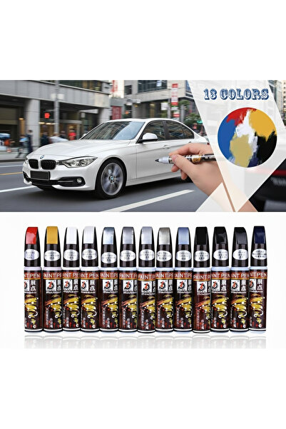 ÇEÇEN HOME (Beyaz) Araba Çizik Giderici, Hızlı Düzeltme Araba Çizik Tamir Kalemi, Araba Kaplama Onarımı