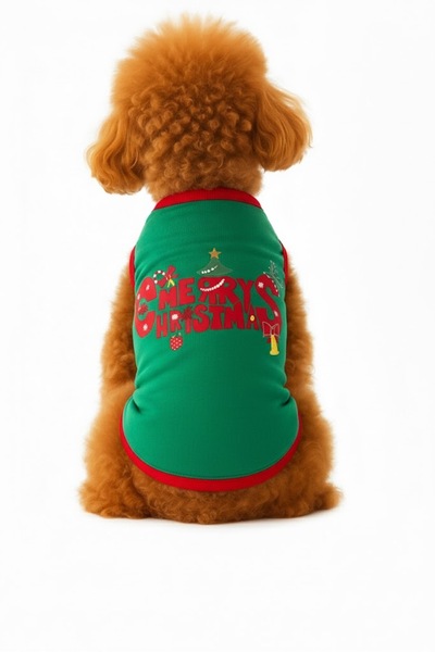 PetiliDünya Yılbaşı Kıyafeti - Kedi Ve Köpekler İçin Merry Christmas NOEL