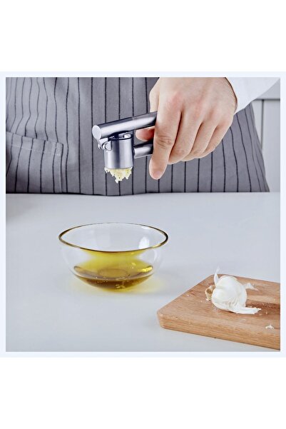 IKEA Koncıs Paslanmaz Çelik Sarımsak Ezici 16 Cm