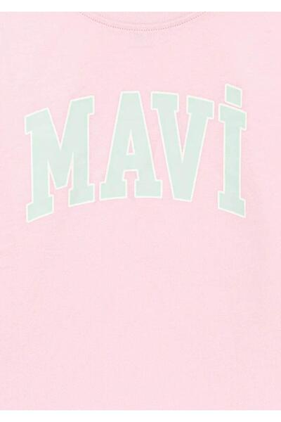 Mavi Ροζ μπλουζάκι για κορίτσια με λογότυπο M7610109-86953