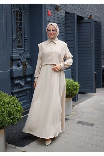 By Pommes Life Women's Bolero Detailed Dress